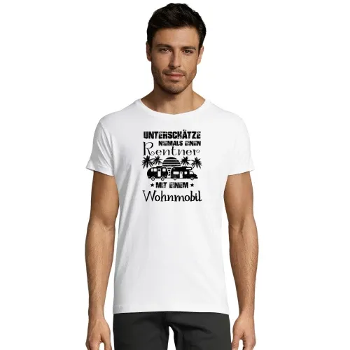 Wohnmobil Opa Rentner Camper Wohnwagen Womo Wowa T-Shirt Männer Imperial Fit