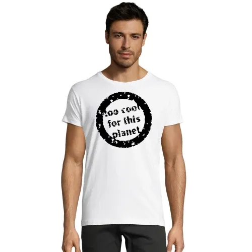 zu cool für diesen Planeten Männer T-Shirt
