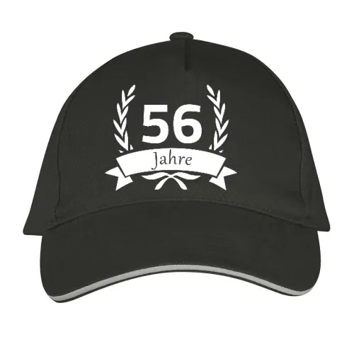 56 Geburtstag im Lorbeerkranz Sonstig. Cap