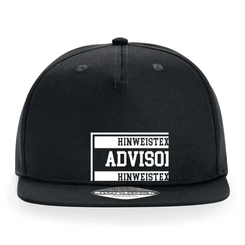 Advisory Hinweis Label  Cap Sonstig. Snapback Rapper