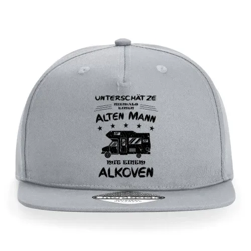 Alkoven Wohnmobil Womo Camping Rentner Spruch Cap Sonstig. Snapback Rapper