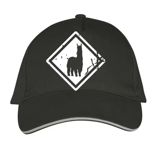 Alpaka Symbol Schild Zeichen Sonstig. Cap
