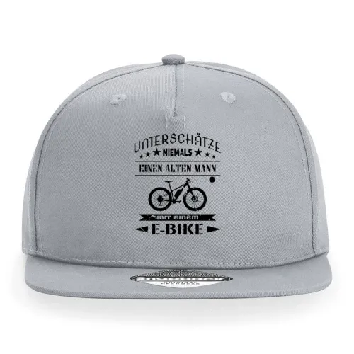 Alter Mann auf E Bike Rentner Spruch Lustig Sonstig. Cap