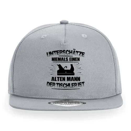Alter Mann Der Tischler Ist Schreiner Hobel Motiv Cap Sonstig. Snapback Rapper