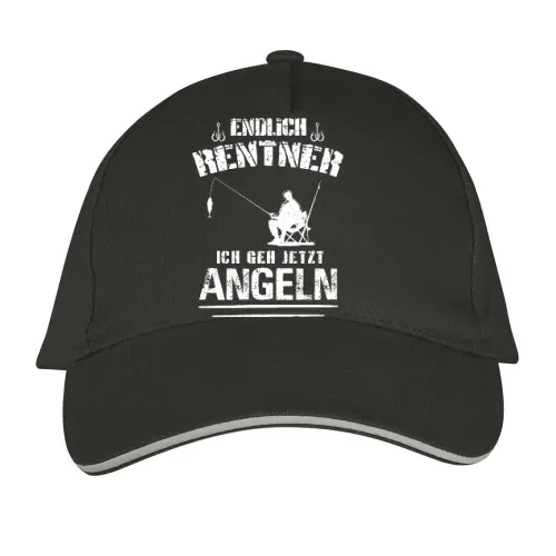 Angel Rente Angler Rentner Geh Jetzt Angeln Spruch Sonstig. Cap
