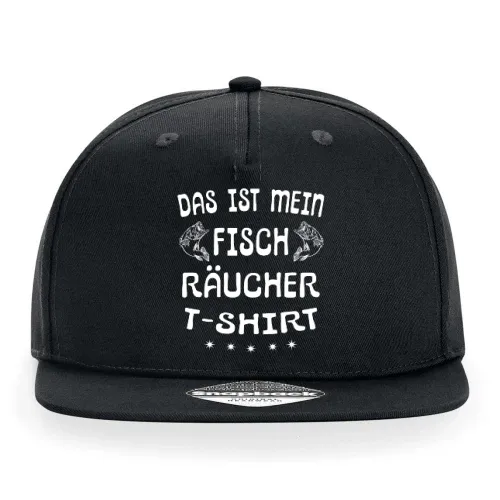 Angeln Fisch Räuchern Räucherfisch Smoker Geschenk Cap Sonstig. Snapback Rapper