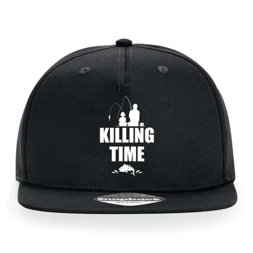 Angler Angeln Fischer Rentner Killing Time Motiv Cap