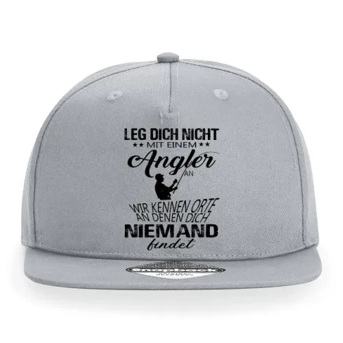Angler Fischer Angeln Orte Spruch Fishing Geschenk Cap Sonstig. Snapback Rapper