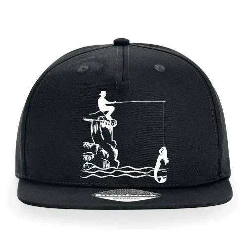 Angler mit Nixe Sonstig. Cap