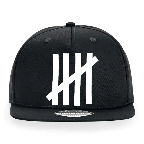 Anstreich Striche als Zaun Sonstig. Cap