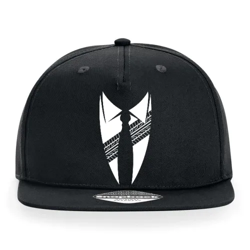 Anzug mit Kragen und Reifenprofil Cap Sonstig. Snapback Rapper