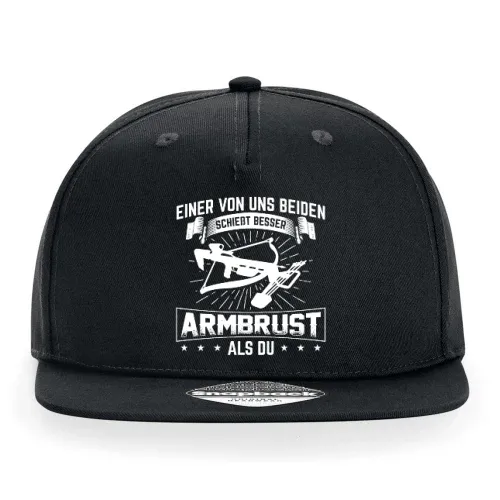 Armbrust Bogenschießen Besser Als Du Bogensport Cap Sonstig. Snapback Rapper