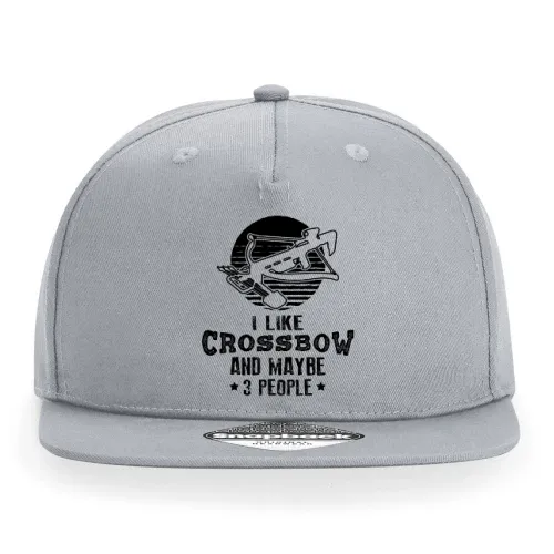 Armbrust Spruch I Like Crossbow und Maybe 3 People Sonstig. Cap