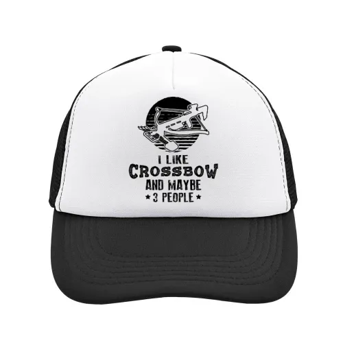 Armbrust Spruch I Like Crossbow und Maybe 3 People Sonstig. Cap