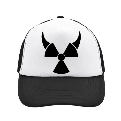 Atom Symbol mit Teufelshörner Sonstig. Cap