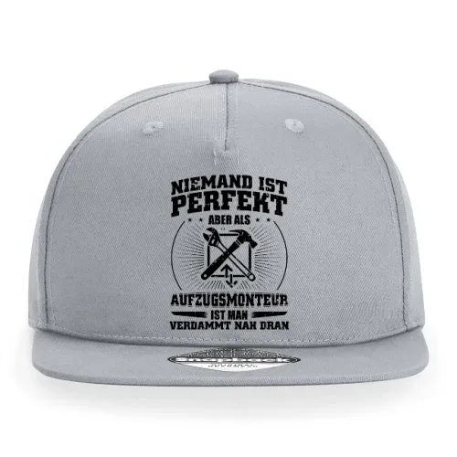 Aufzugsmonteur Ist Perfekt Aufzug Fahrstuhl Spruch Cap Sonstig. Snapback Rapper