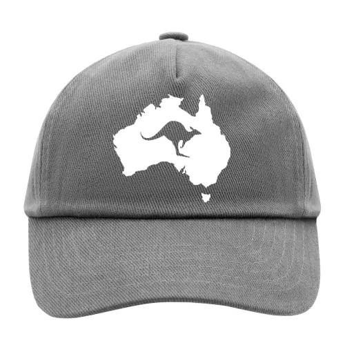 Australien mit Känguru Sonstig. Cap