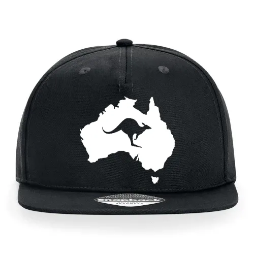 Australien mit Känguru Sonstig. Cap