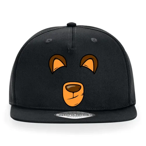 Bärenschnautze mit Ohren Cap Sonstig. Snapback Rapper