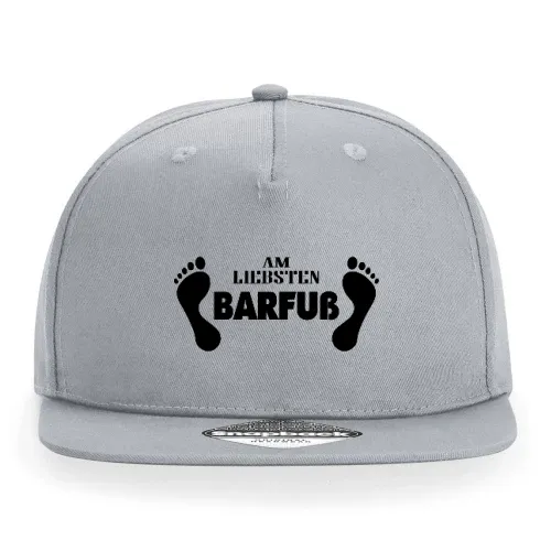 Barefoot - Am liebsten Barfuß Cap Sonstig. Snapback Rapper