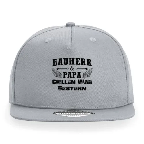 Bauherr und Papa Chillen War Gestern Eigenheim Cap