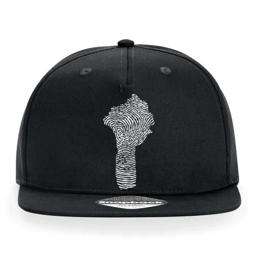 Benin Fingerabdruck Cap Sonstig. Snapback Rapper