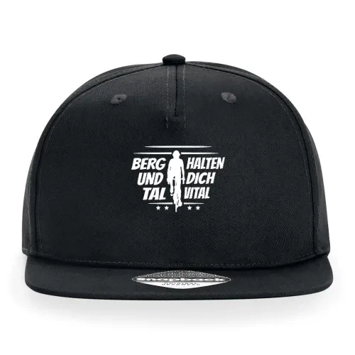 Berg und Tal Halten Dich Vital Anti Ebike Spruch Cap Sonstig. Snapback Rapper