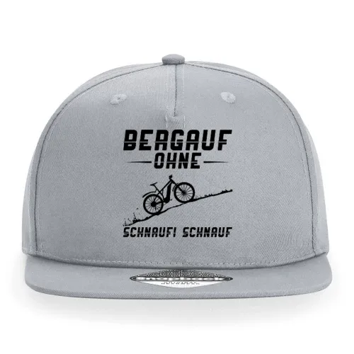 Bergauf Ohne Schnaufi Schnauf - MTB Pedelec Ebike Sonstig. Cap Bergauf Ohne Schnaufi Schnauf - MTB Pedelec Ebike Cap
