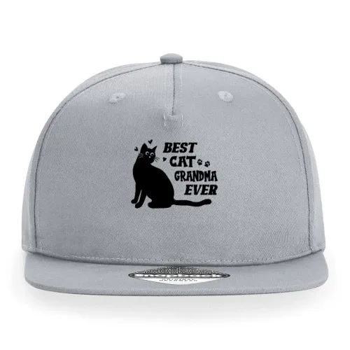 Best Cat Grandma Ever Oma liebt Katzen Cap Sonstig. Snapback Rapper