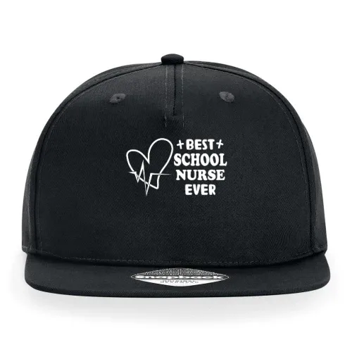Best School Nurse Ever Krankenschwester Vintage Cap Sonstig. Snapback Rapper