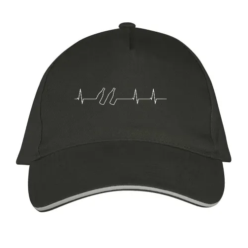 Bierflaschen Herzschlag Sonstig. Cap