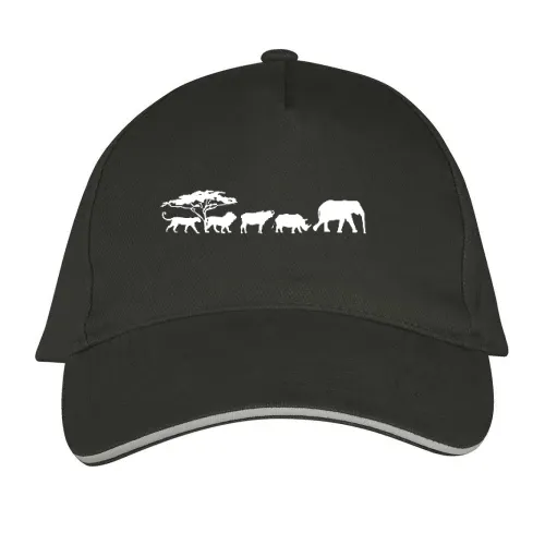 Big Five in der Savanne Sonstig. Cap
