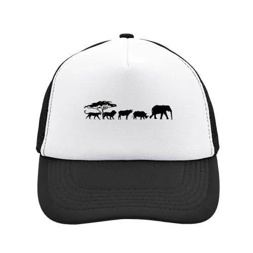 Big Five in der Savanne Sonstig. Cap