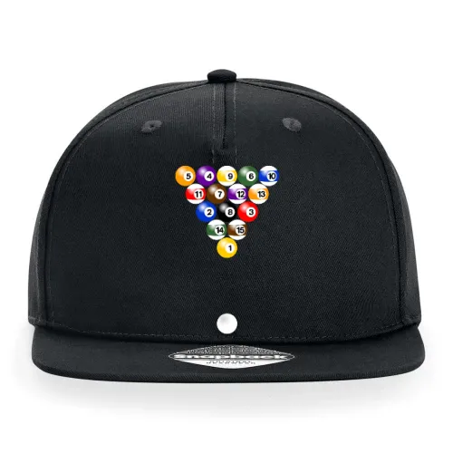 Billardkugeln Aufstellung Cap Sonstig. Snapback Rapper