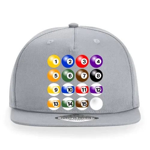 Billardkugeln Komplettset Cap Sonstig. Snapback Rapper