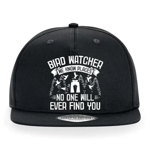 Bird Watcher We Know Places Vogelbeobachter Cap Sonstig. Snapback Rapper
