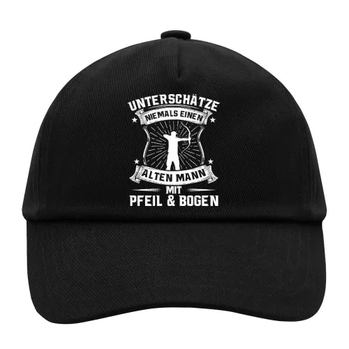 Bogenschießen Alter Mann Spruch Archer Bogensport Cap Sonstig. Kinder Cap