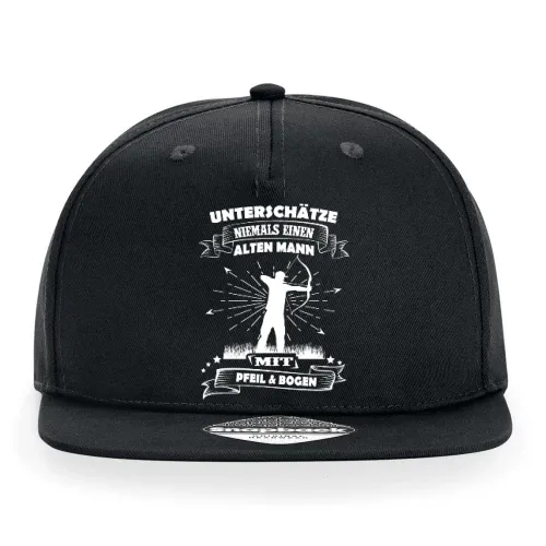 Bogenschießen Alter Mann Spruch Archer Bogensport Sonstig. Cap
