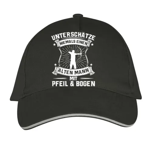 Bogenschießen Alter Mann Spruch Archer Bogensport Cap Sonstig. Long Beach