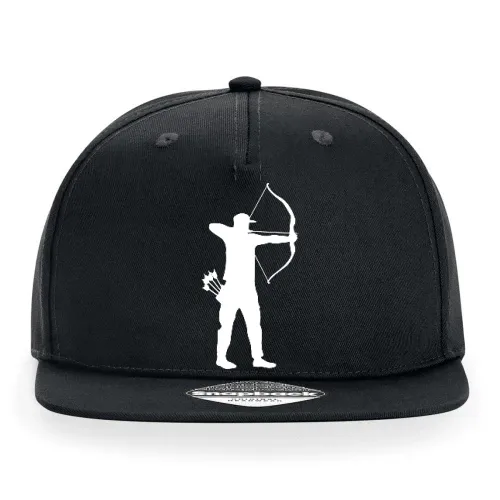 Bogenschütze mit Pfeilköcher Bogenschießen Cap Sonstig. Snapback Rapper