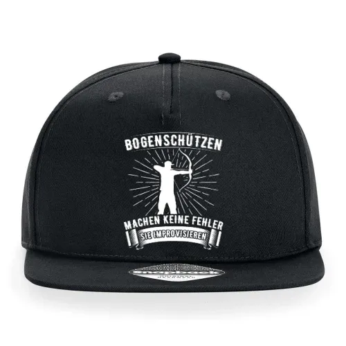 Bogenschützen Improvisieren Spruch - Archer Cap Sonstig. Snapback Rapper