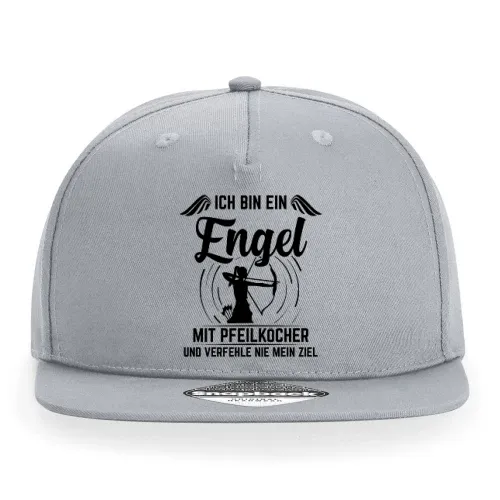 Bogenschützin Engel mit Pfeilköcher Bogenschießen Cap Sonstig. Snapback Rapper
