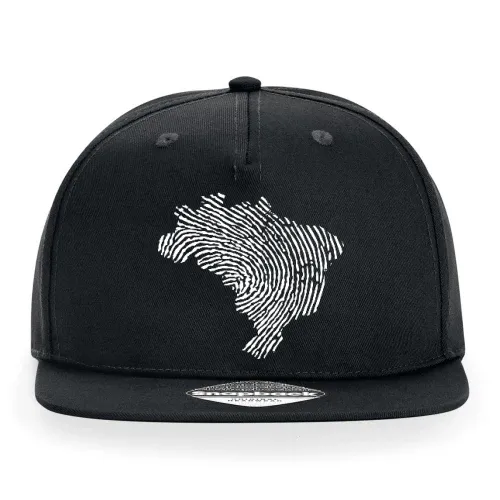 Brasilien Fingerabdruck Cap Sonstig. Snapback Rapper