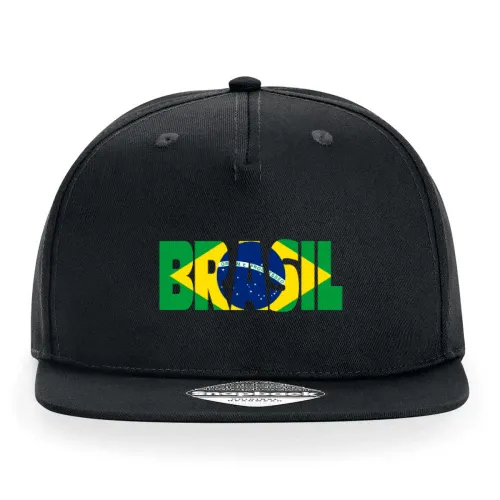 Brasilien mit Fahne Cap Sonstig. Snapback Rapper