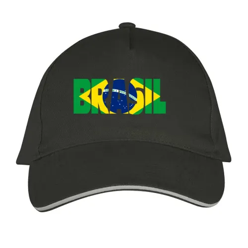 Brasilien mit Fahne Sonstig. Cap
