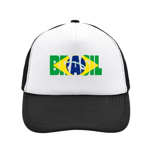 Brasilien mit Fahne Sonstig. Cap