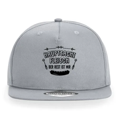 Bratwurst Grillen BBQ Grillmeister Wurst Spruch Cap Sonstig. Snapback Rapper