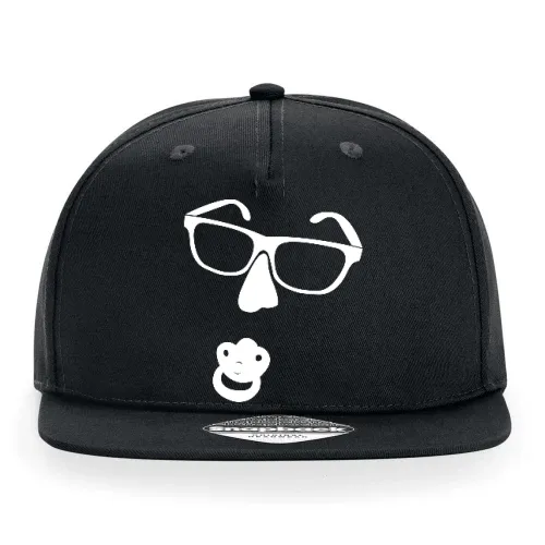 Brille mit Nase und Schnuller Sonstig. Cap