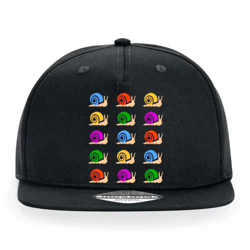 bunte Schnecken Cap Sonstig. Snapback Rapper