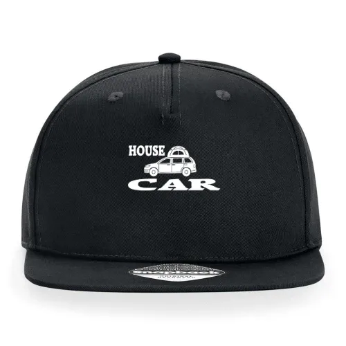 Camper Auto - House Car Camping Minimalist Cap Sonstig. Snapback Rapper
